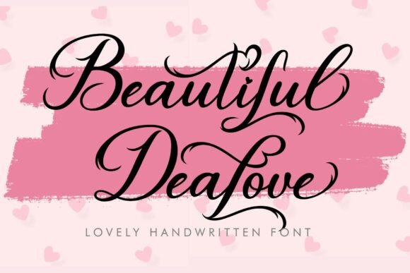 Beautiful Dealove Font for High-Impact Marketing