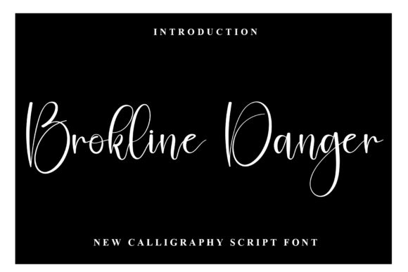 Brokline Danger Font for Warm Editorial Design