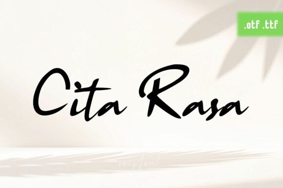 Cita Rasa Font: Elevating Digital Brand Identity