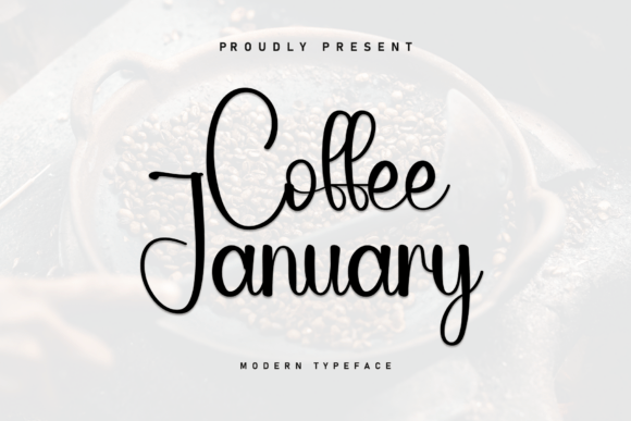 Coffee January Font: A Modern Script for Business Branding