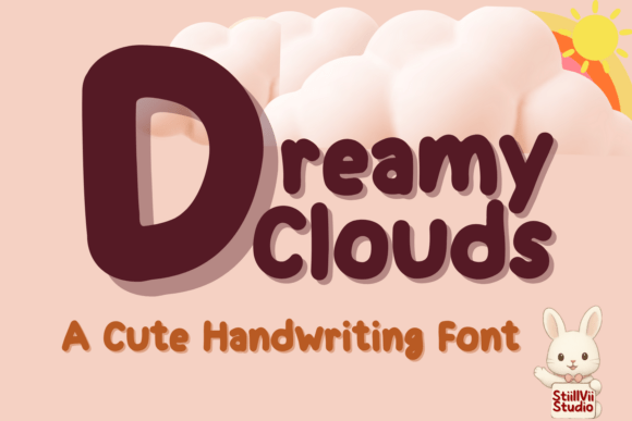 Dreamy Clouds Font: A Cozy Typeface for Branding