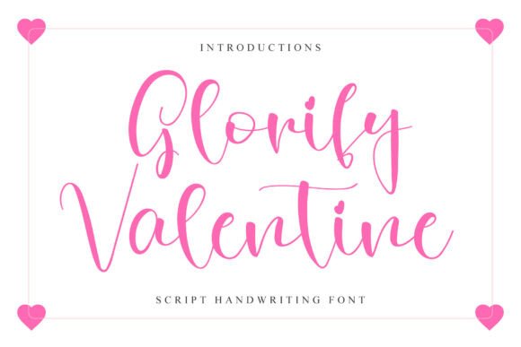 Glorify Valentine Font: A Campaign Design Review