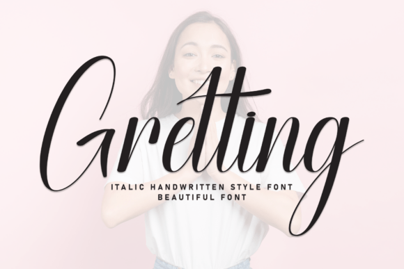 Gretting Font: Elegant Script for Editorial Design
