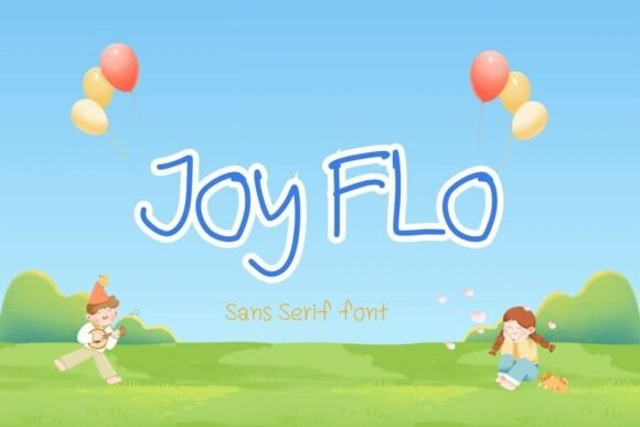 Joy Flo Font: Playful Handwritten Type for Web Design