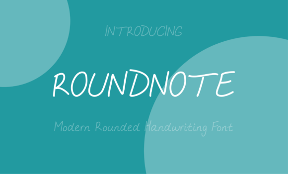 Roundnote Font: Adding Softness to Editorial Design
