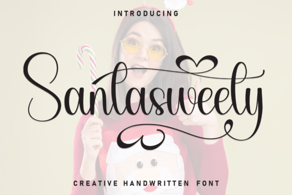 Santasweety Font: Elevating Holiday Campaign Visuals
