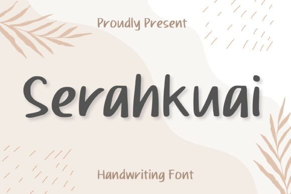 Serahkuai Font: Elegant Script for Editorial Design