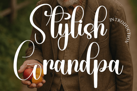 Stylish Grandpa Font: A Web Designer’s Layout Review