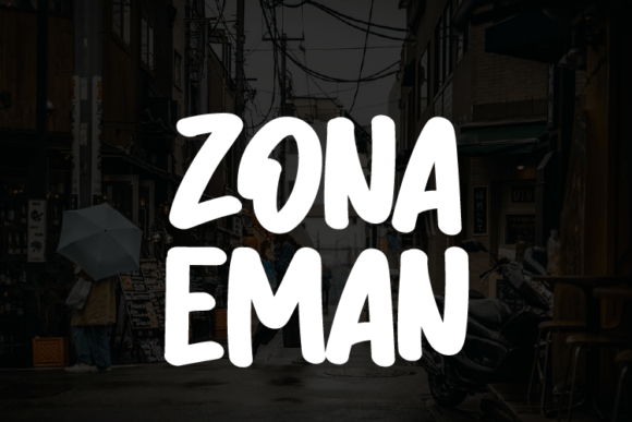 Zona Eman Font Review: Elevating Digital Campaign Visuals